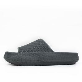 CHARLES ASPHALT GREY SLIDES