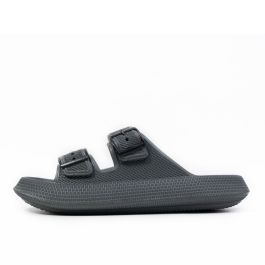 FLORENCE ASPHALT GREY SLIDES