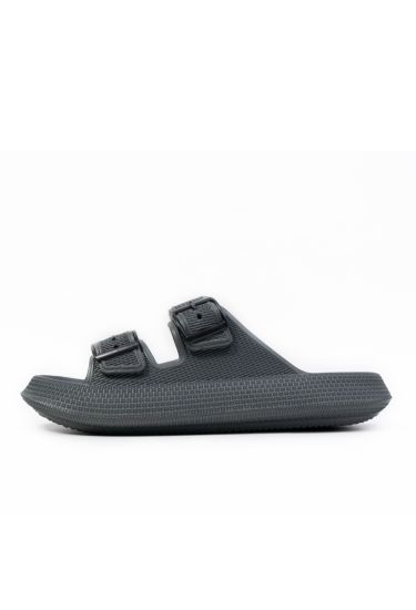 FLORENCE ASPHALT GREY SLIDES