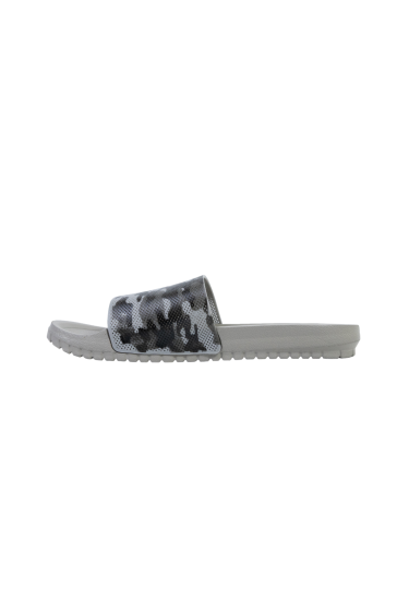 Leon Army Driftwood Grey Slides